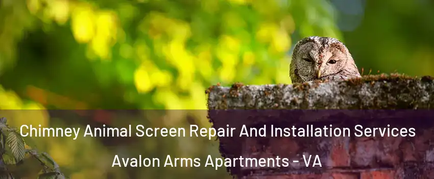 Chimney Animal Screen Repair And Installation Services Avalon Arms Apartments - VA