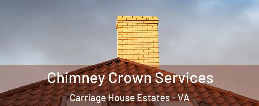 Chimney Crown Services Carriage House Estates - VA