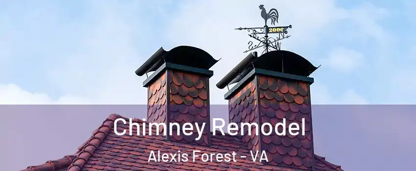 Chimney Remodel Alexis Forest - VA