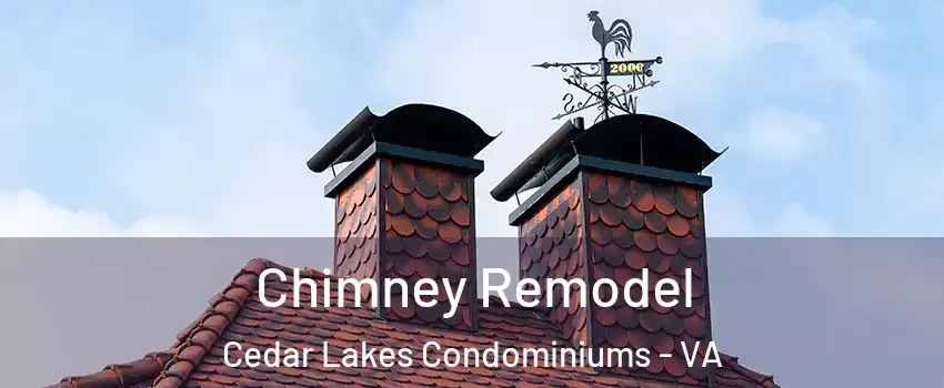 Chimney Remodel Cedar Lakes Condominiums - VA