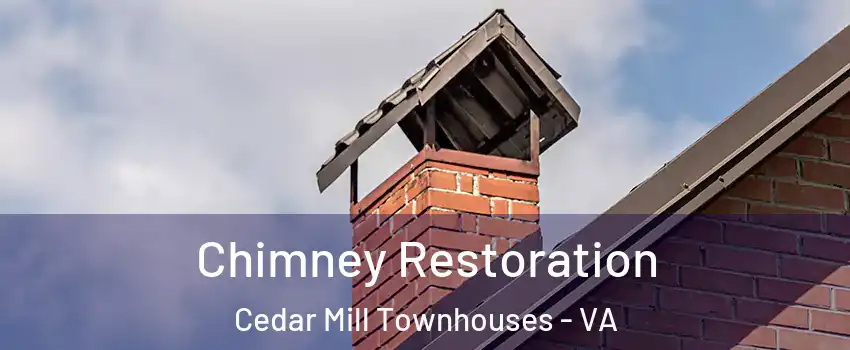 Chimney Restoration Cedar Mill Townhouses - VA