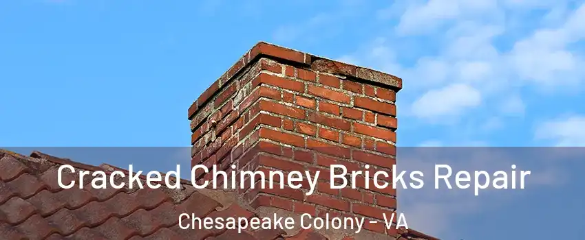 Cracked Chimney Bricks Repair Chesapeake Colony - VA