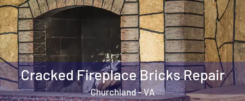 Cracked Fireplace Bricks Repair Churchland - VA