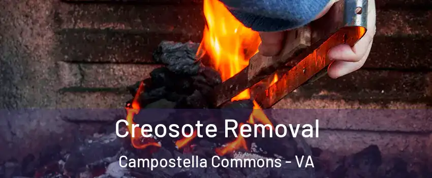 Creosote Removal Campostella Commons - VA