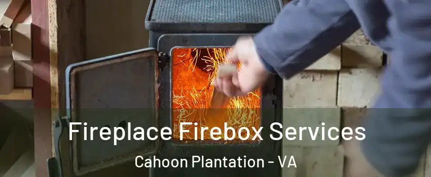 Fireplace Firebox Services Cahoon Plantation - VA