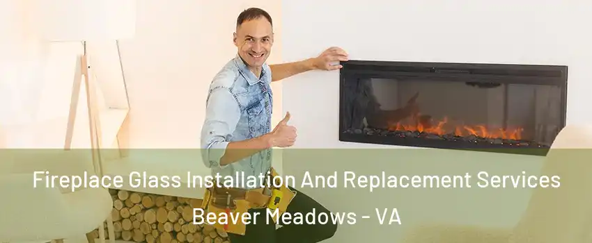 Fireplace Glass Installation And Replacement Services Beaver Meadows - VA