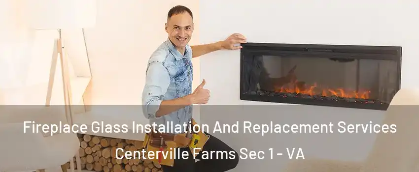 Fireplace Glass Installation And Replacement Services Centerville Farms Sec 1 - VA