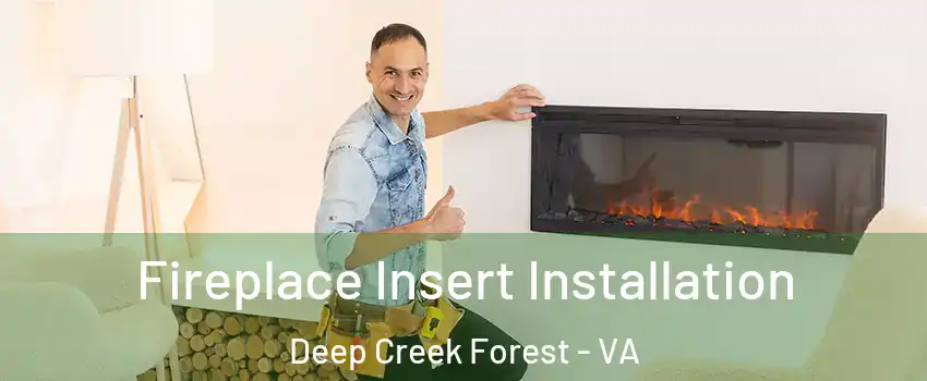 Fireplace Insert Installation Deep Creek Forest - VA