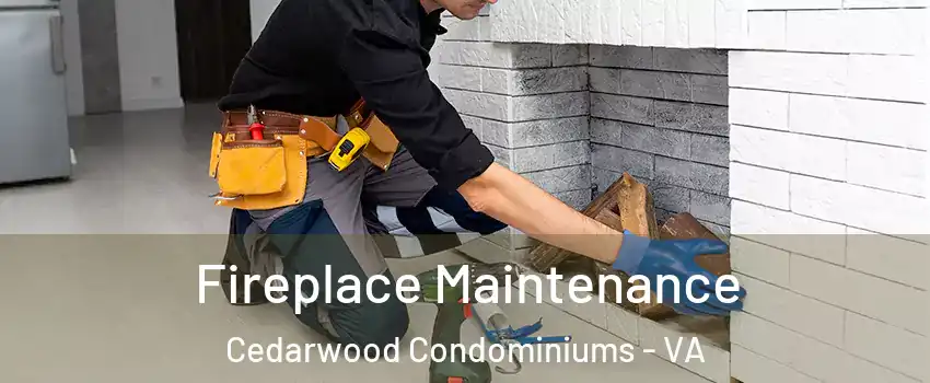 Fireplace Maintenance Cedarwood Condominiums - VA