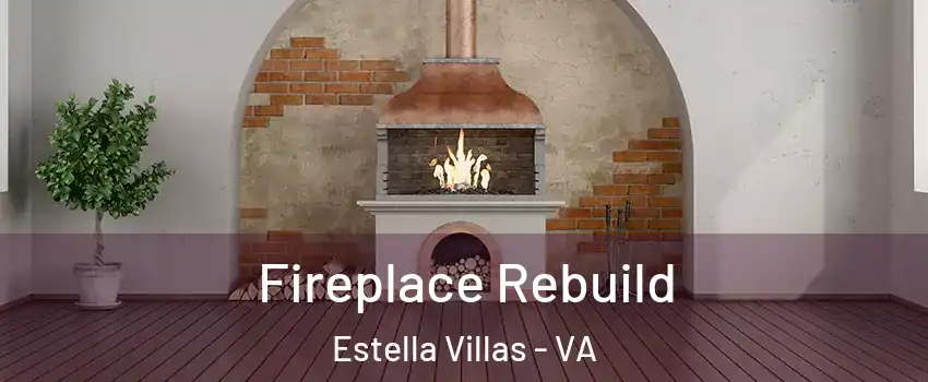 Fireplace Rebuild Estella Villas - VA