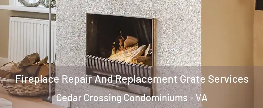 Fireplace Repair And Replacement Grate Services Cedar Crossing Condominiums - VA