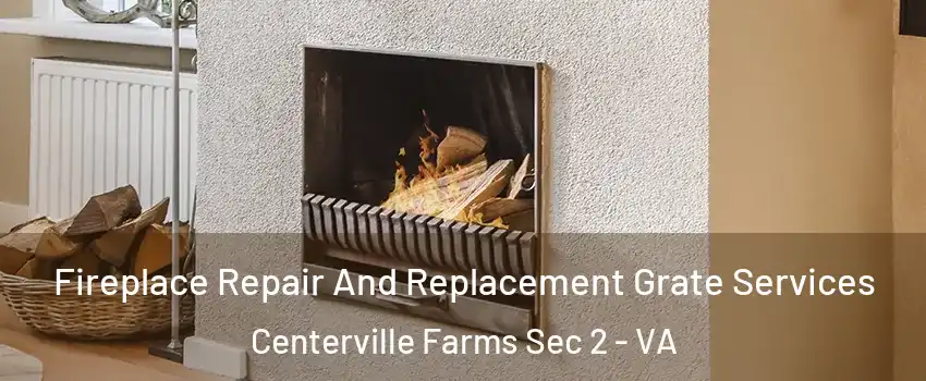 Fireplace Repair And Replacement Grate Services Centerville Farms Sec 2 - VA