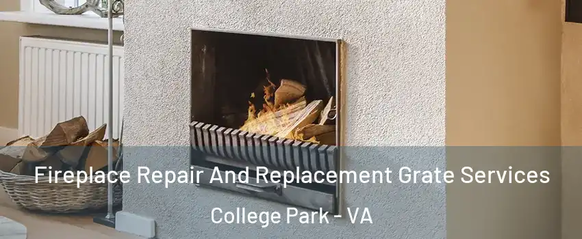 Fireplace Repair And Replacement Grate Services College Park - VA