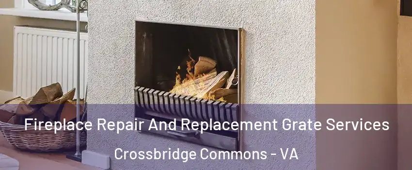 Fireplace Repair And Replacement Grate Services Crossbridge Commons - VA