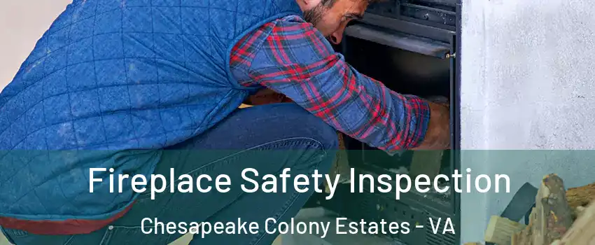 Fireplace Safety Inspection Chesapeake Colony Estates - VA