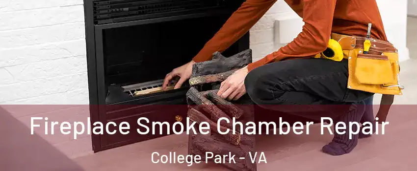 Fireplace Smoke Chamber Repair College Park - VA