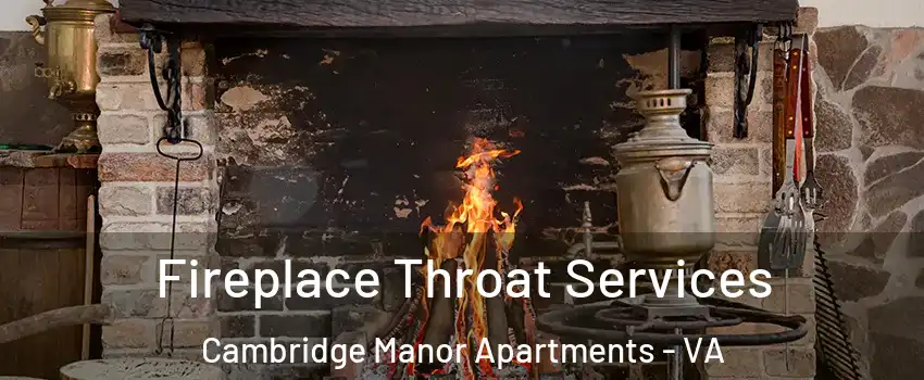 Fireplace Throat Services Cambridge Manor Apartments - VA