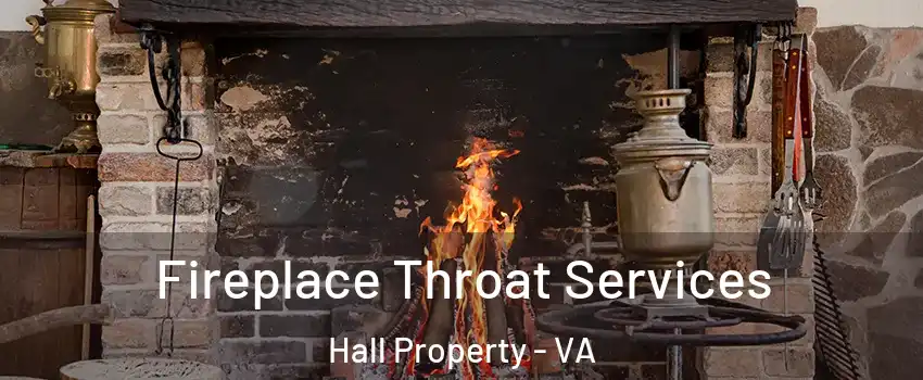 Fireplace Throat Services Hall Property - VA