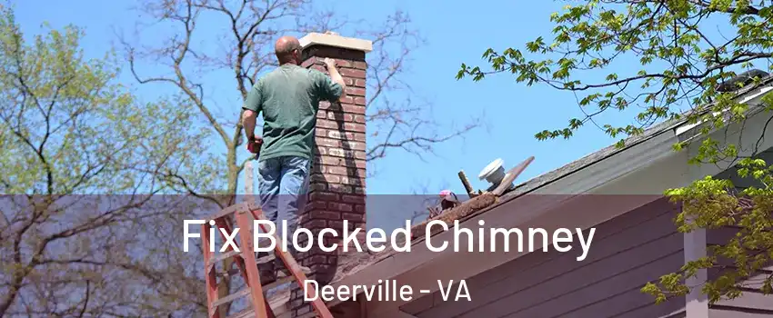 Fix Blocked Chimney Deerville - VA