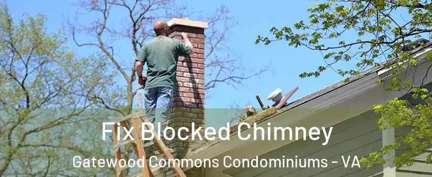 Fix Blocked Chimney Gatewood Commons Condominiums - VA