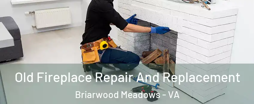 Old Fireplace Repair And Replacement Briarwood Meadows - VA