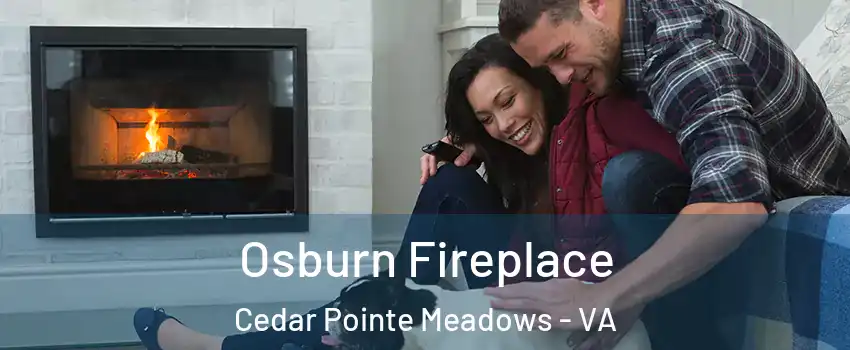 Osburn Fireplace Cedar Pointe Meadows - VA