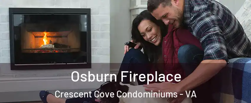 Osburn Fireplace Crescent Cove Condominiums - VA