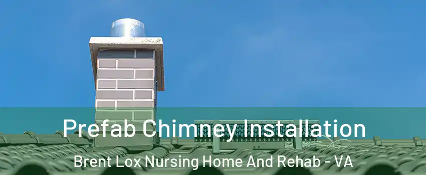 Prefab Chimney Installation Brent Lox Nursing Home And Rehab - VA