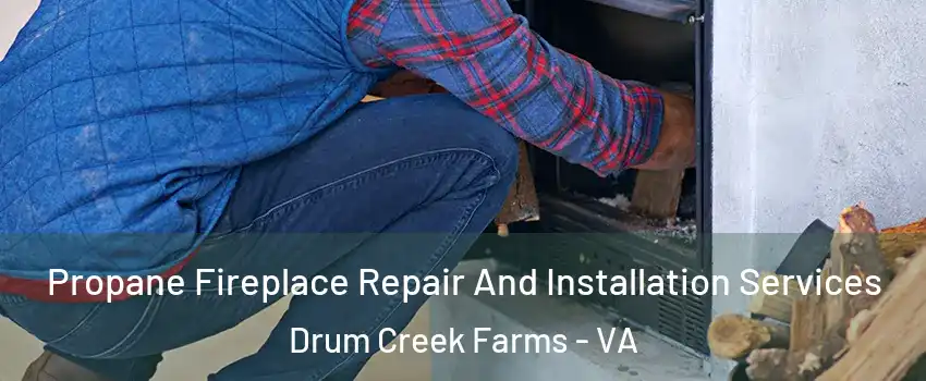 Propane Fireplace Repair And Installation Services Drum Creek Farms - VA