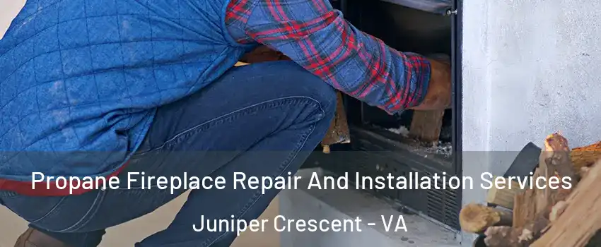 Propane Fireplace Repair And Installation Services Juniper Crescent - VA