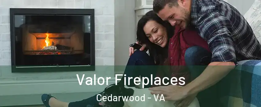 Valor Fireplaces Cedarwood - VA